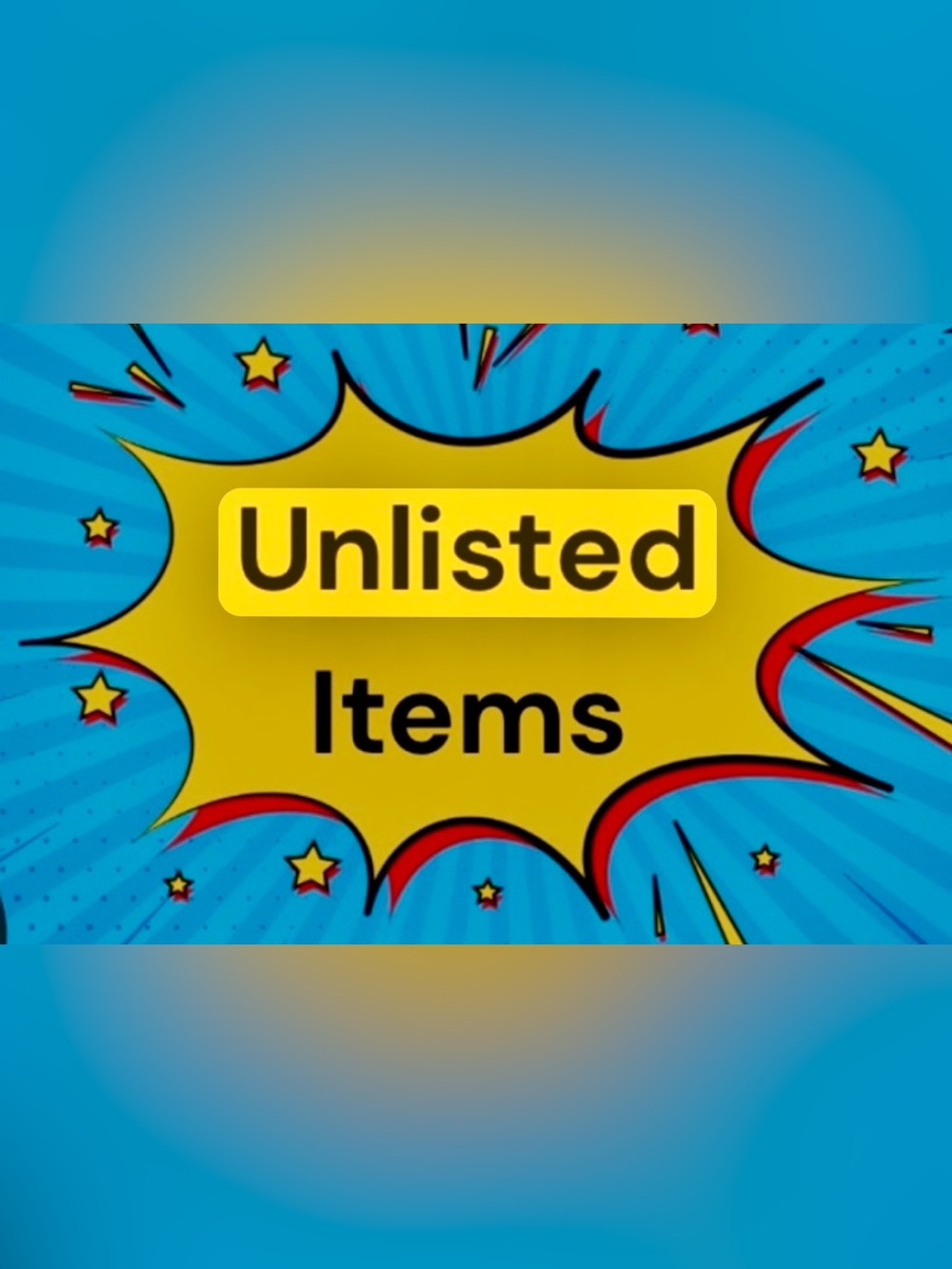 Unlisted Jewelry Inventory Pulls